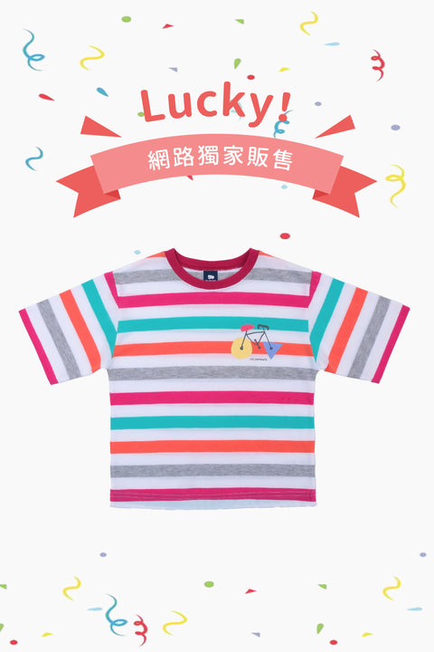 麗嬰房lucky color五分袖上衣