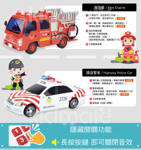 KIDMATE 台灣好車隊－國道警車