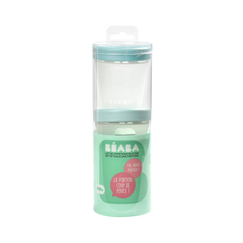 BEABA 矽膠儲存罐3件組200ml