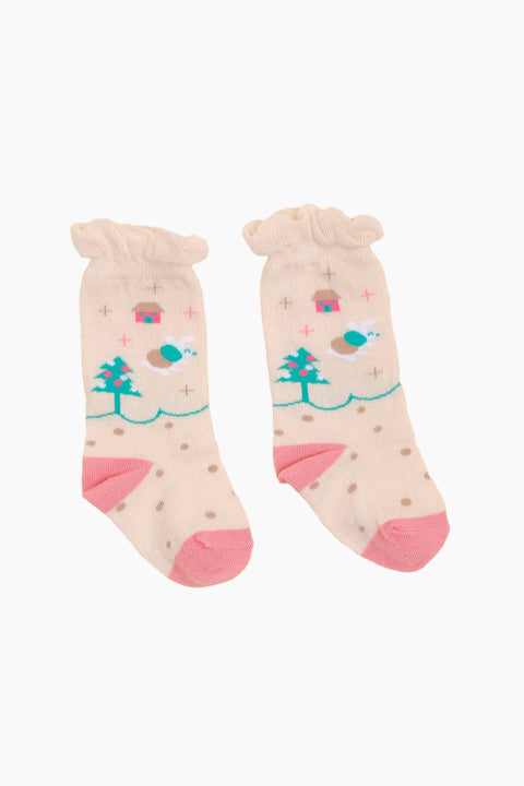 麗嬰房耶誕季節高筒襪
