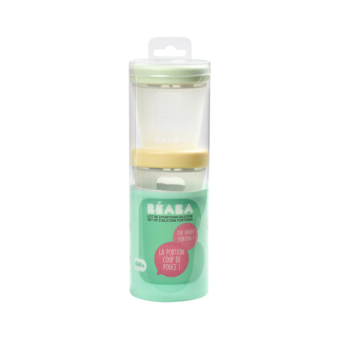 BEABA 矽膠儲存罐3件組200ml