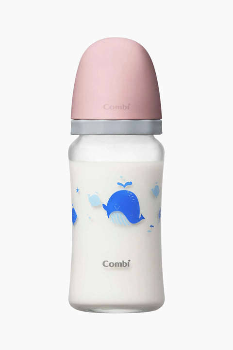 Combi康貝 真實含乳寬口玻璃奶瓶240ml