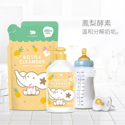 麗嬰房 les enphants 奶瓶蔬果酵素洗潔液瓶裝700ml