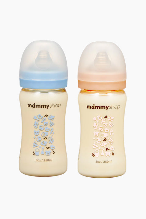 mammyshop 媽咪小站 母感體驗2.0-PPSU寬口奶瓶 250ml