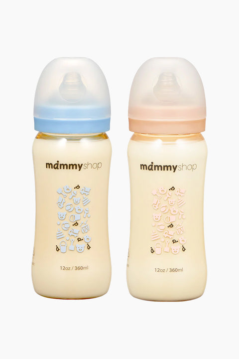 mammyshop 媽咪小站 母感體驗2.0-PPSU寬口奶瓶 360ml