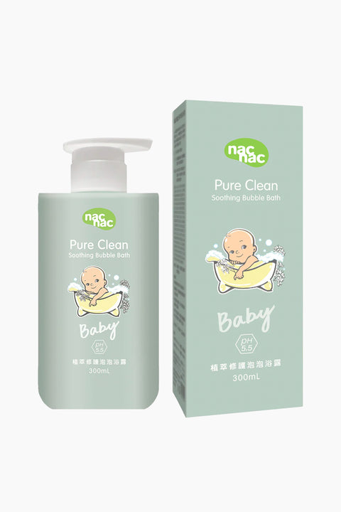 nac nac 植萃系列－植萃修護泡泡浴露 300ml