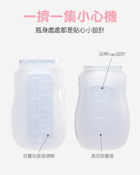 新貝樂 一擠一集真空集乳器